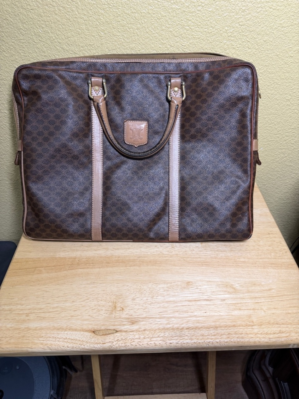 CELINE Macadam Travel Briefcase i